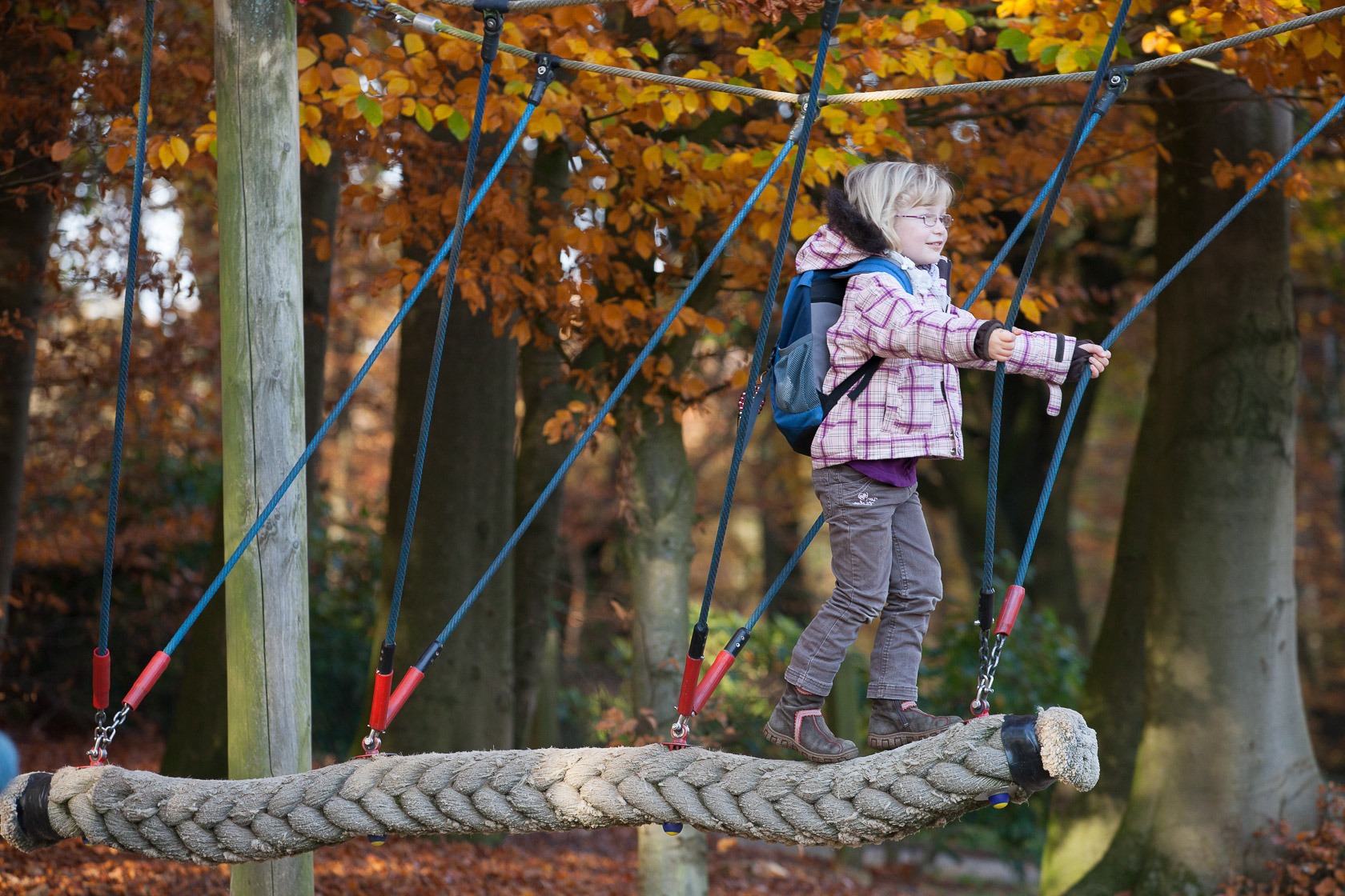 Großes Angebot für Kinder: Kinderspielplatz im Wildpark Lüneburger Heide