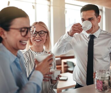 Business-Kaffeepause